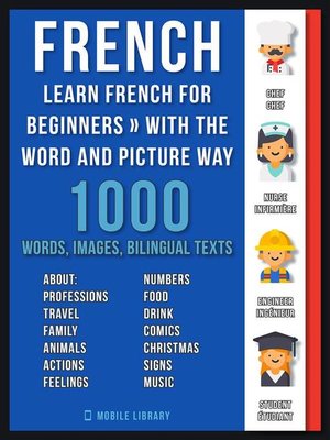 cover image of French--Learn French for Beginners--With the Word and Picture Way